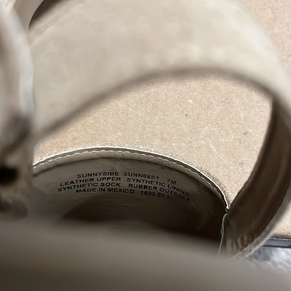 Steve Madden Sunnyside Slingback Lug Sandals Size 7 - Picture 9 of 15